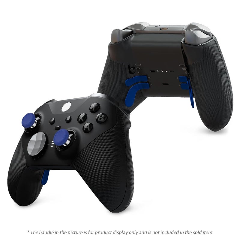 KD.FLY 13-in-1 Metal Thumbsticks Replacement Kits for Xbox Elite Series 2, Xbox Elite 2 Controller Accessories, Includes Magnetic Joysticks, Paddles, Silicone Caps, Storage Bag, Blue - Image 2
